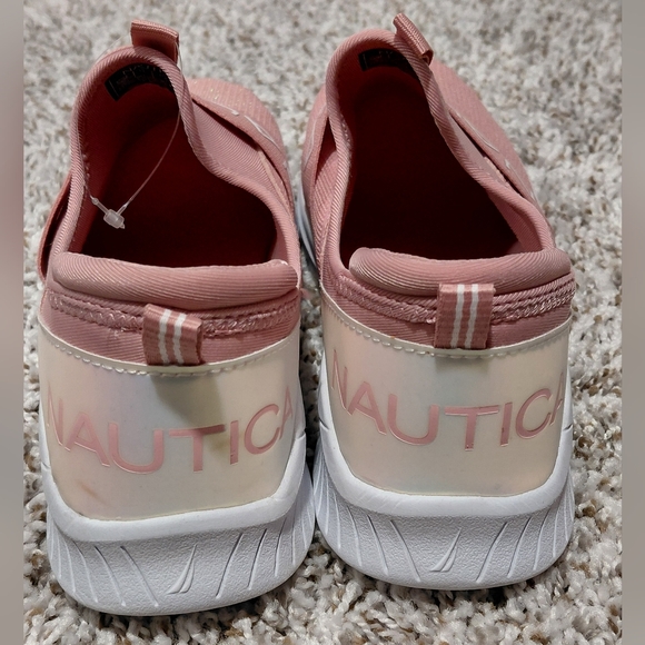Nautica Girls Blush Pink Slip-On Shoes - Picture 4 of 9